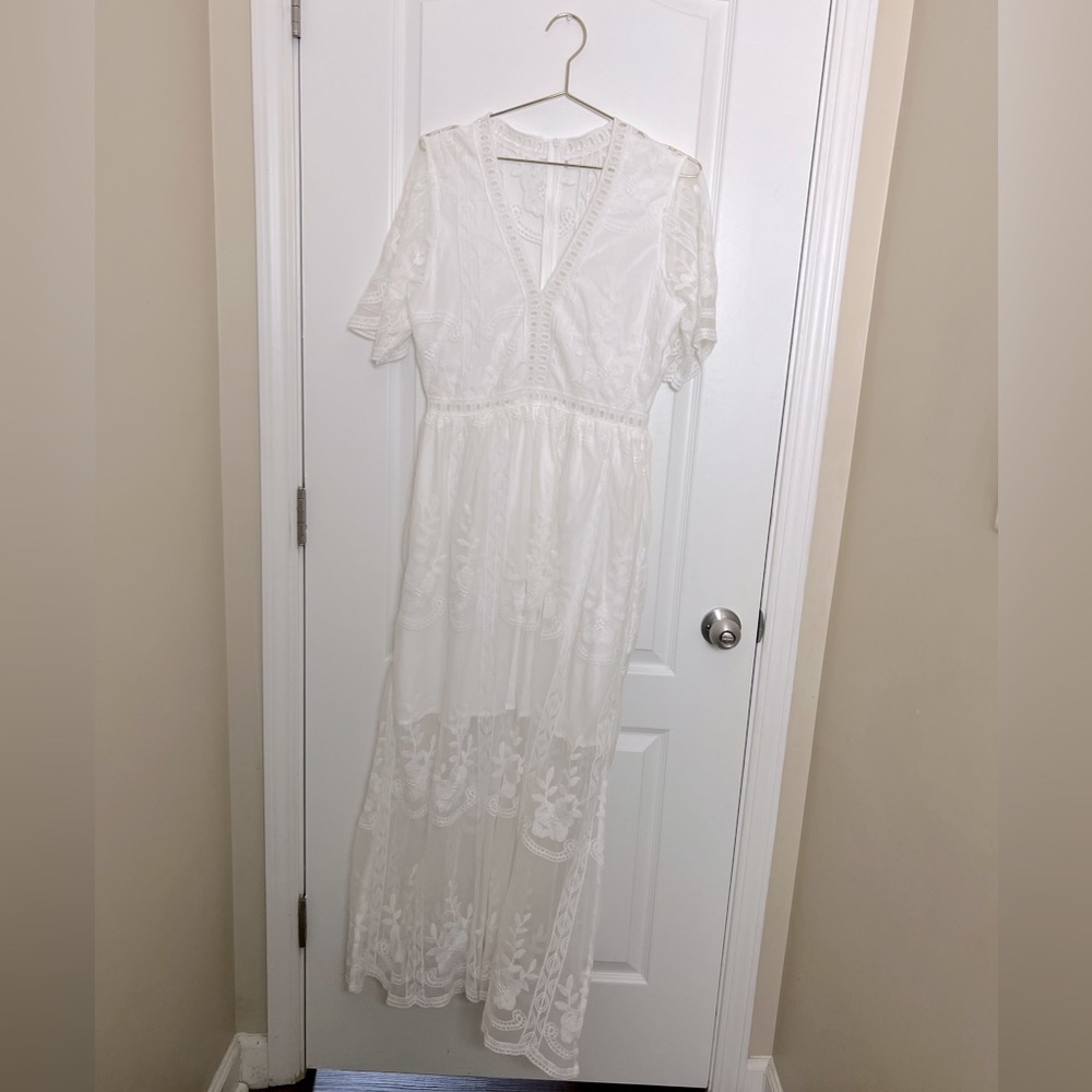 Beautiful bohemian lace dress
